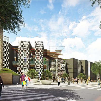 Reforma integral de centro comercial