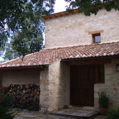 Fachada a norte puerta de entrada