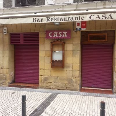 Rehabilitación y cambio de imagen. Restaurante Senra