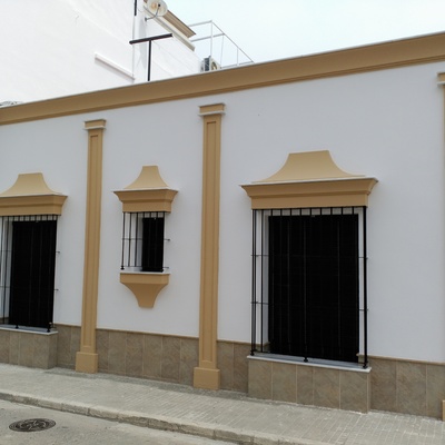 Fachada Lateral. Estado Reformado