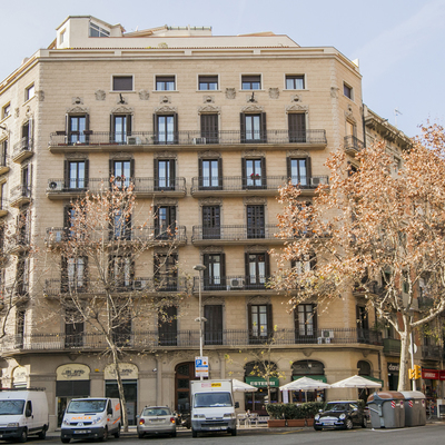 Fachada principal rehabilitada