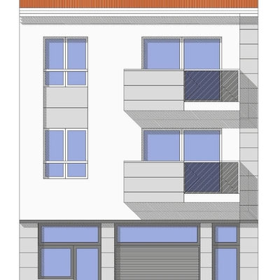 Vivienda Unifamiliar y Local Comercial entre Medianeras