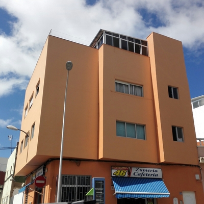 Rehabilitación de fachada de edificio