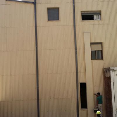 Reforma de una fachada en Reus