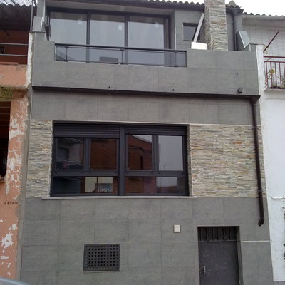 Reabilitacion Fachada Casa Alfarras