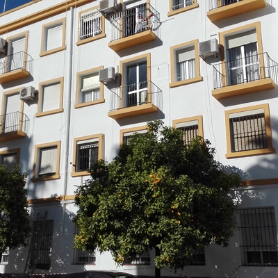 Fachadas ya rehabilitadas