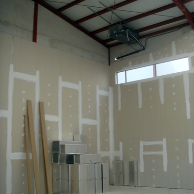 Fase trasdosado con panel cartón-yeso 2