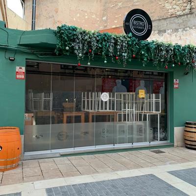 Cerramiento de Bar, corredera Slone