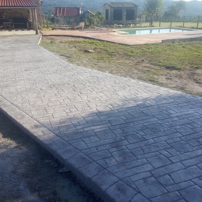 HORMIGÓN IMPRESO EN TRABAZO PONTEVEDRA