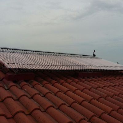 Instalación solar térmica de tubos de vació