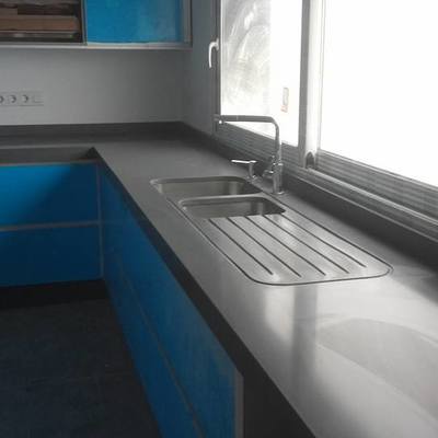 FREGADERO EN GRIS EXPO