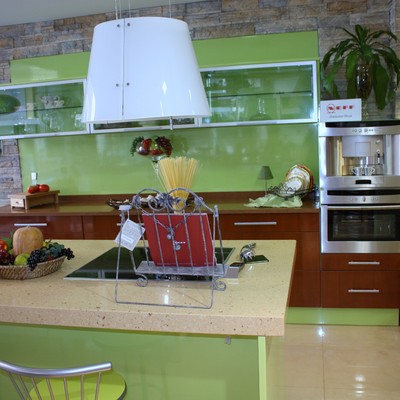 Frente con chapado laminado