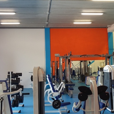 Instalaciones en gimnasio