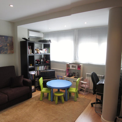 Habitación polivalente unida al salón