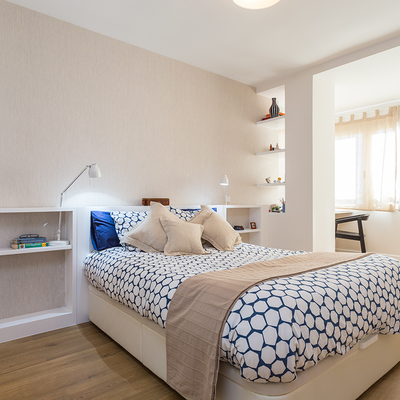 habitación tras tirar tabique