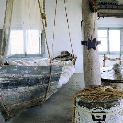 Hamacas en las habitaciones