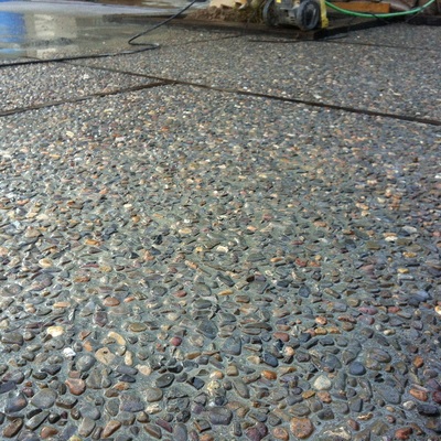 Hormigón desactivado