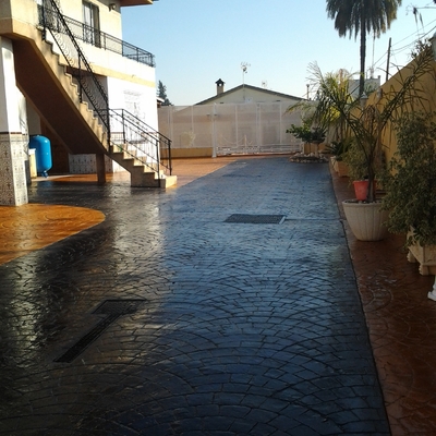 hormigon impreso adoquin