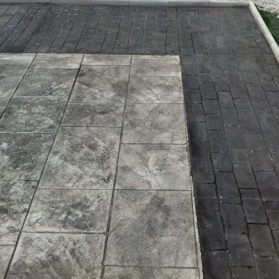 Proyectos de hormigón impreso Bocana Obras y Servicios, S.L