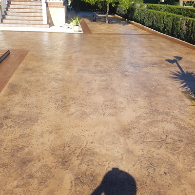 Hormigón impreso en Alicante