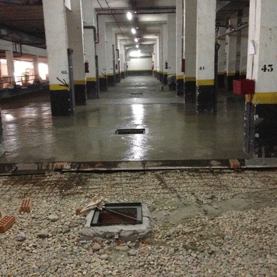 Reforma integral de garaje de una comunidad de propietarios en Madrid