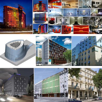 Hoteles, Bloques de Viviendas y varios