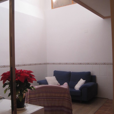 Apertura de patio interior en vivienda unifamiliar