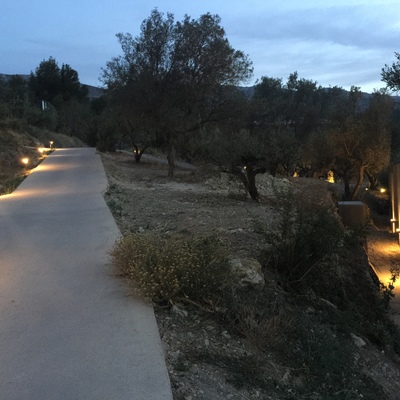 Iluminación terrazas