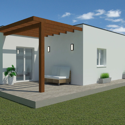 Casa Americana 3 dormitorios CP3D90