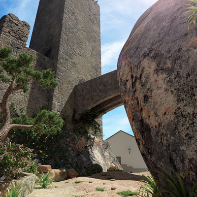 Infografía del Castillo de Buñol