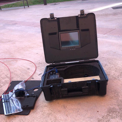 Inspección de tuberías con sonar y cámaras de televisión