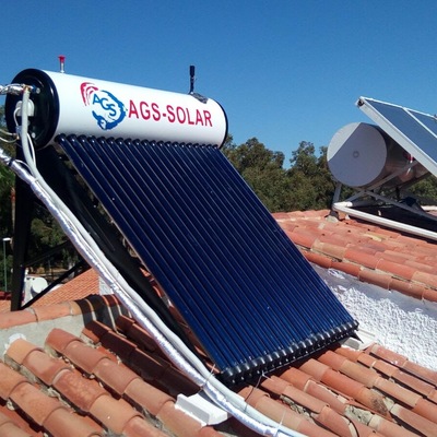 Equipo termosifón 200 litros.