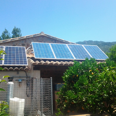 Instalación Solar Fotovoltaica Aislada, Barcelona