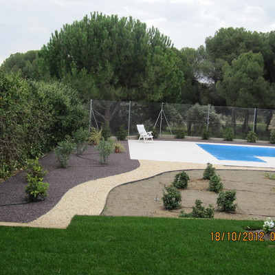 Integración de Jardín en el bosque