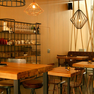 Interiorismo de estilo industrial en Valladolid: Gastrolava gastrobar