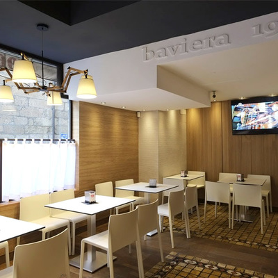 Interiorismo en Salamanca, cafetería Baviera
