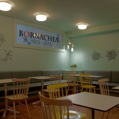 Interiorismo en un local centenario: Pastelería Bornaechea en Miranda de Ebro (Burgos)