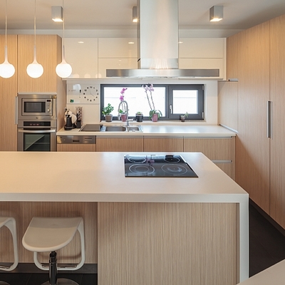 Isla con vitroceramica