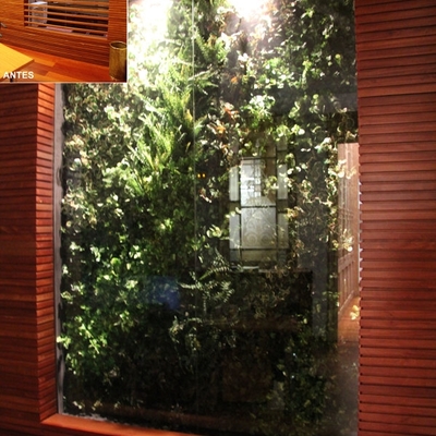 Jardín vertical en Barcelona