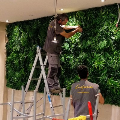 jardines verticales en Barcelona