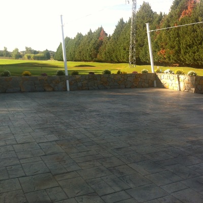 Construcción de jardinera y decoración en Badajoz