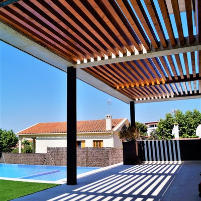 Juego óptico del porche