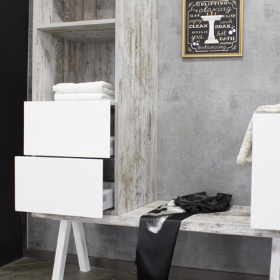 Kando - semicolumna y banco