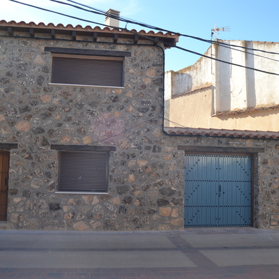 La casa de las portadas azules