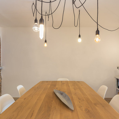 La perspectiva del comedor