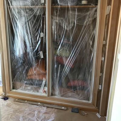 Lacado de galces y tapetas de puertas