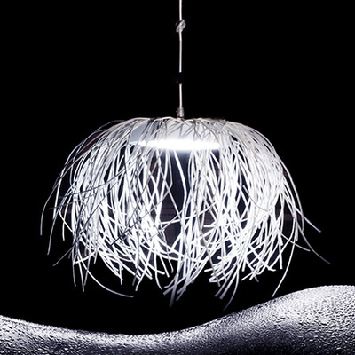 Lámpara de techo reciclada