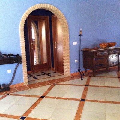 Las arcadas de los accesos.