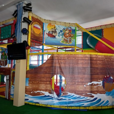 Láser Tag, Barco Pirata, port ginesta