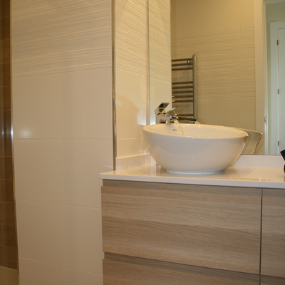 Lavabo sobre encimera